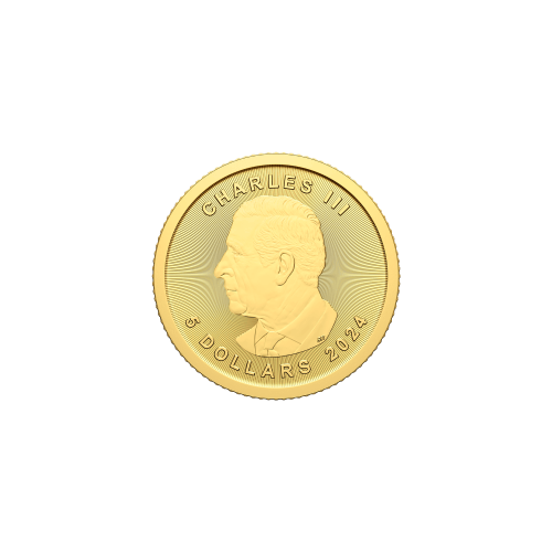 1/10 oz 2024 Treasured Maple Leaf Polar Bear Privy Mark First Strike Gold Coin | Royal Canadian Mint