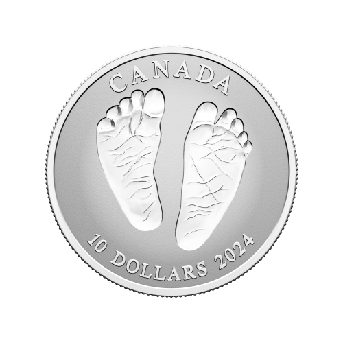 1/2 oz 2024 Welcome to the World: Baby Gift Silver Coin | Royal Canadian Mint