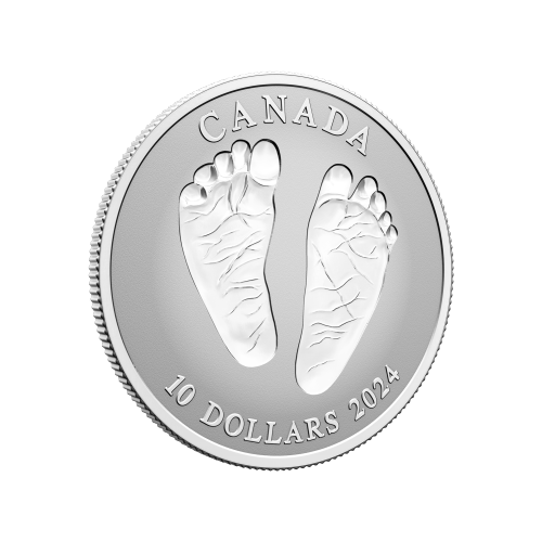 1/2 oz 2024 Welcome to the World: Baby Gift Silver Coin | Royal Canadian Mint