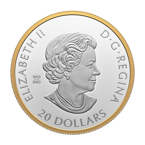 1 oz 2024 Celebrate Love Gilded Silver Coin | Royal Canadian Mint