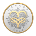 1 oz 2024 Celebrate Love Gilded Silver Coin | Royal Canadian Mint