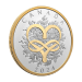 1 oz 2024 Celebrate Love Gilded Silver Coin | Royal Canadian Mint