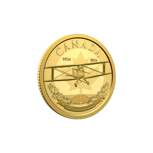 1/4 oz 2024 100th Anniversary of the Royal Canadian Airforce Gold Coin | Royal Canadian Mint