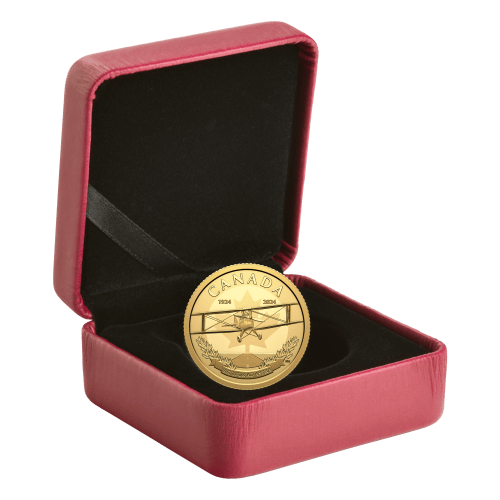 1/4 oz 2024 100th Anniversary of the Royal Canadian Airforce Gold Coin | Royal Canadian Mint