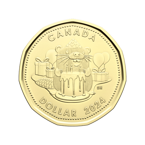Set of 5 x 2024 Happy Birthday Gift Coins | Royal Canadian Mint