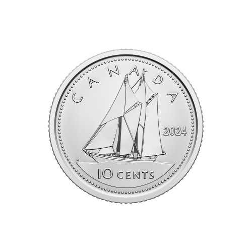 Set of 5 x 2024 Happy Birthday Gift Coins | Royal Canadian Mint