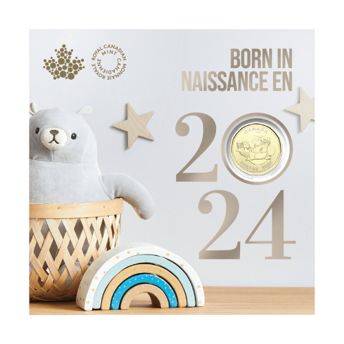 Ensemble-cadeau de 5 pièces Nouveau-né 2024 | Monnaie royale canadienne