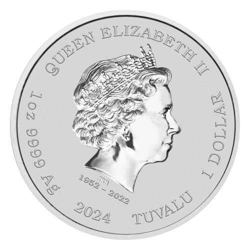 Pièce 1 once d'argent 60e anniversaire de la Panthère Rose 2024 | Monnaie de Perth
