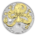 1 oz 2024 Lunar Year of the Dragon Gilded Silver Coin in Capsule | Perth Mint