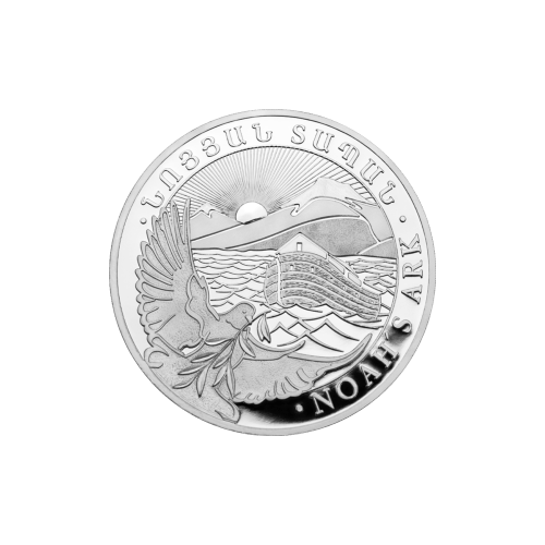 1/2 oz 2024 Armenian Noah's Ark Silver Coin | Geiger Edelmetalle