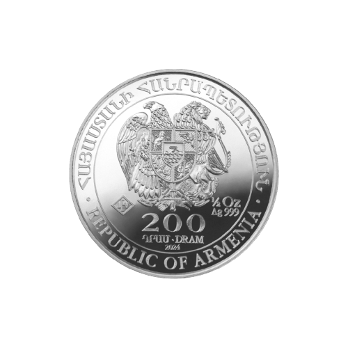 1/2 oz 2024 Armenian Noah's Ark Silver Coin | Geiger Edelmetalle