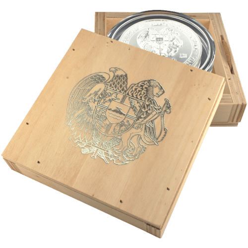 5 kilo 2024 Armenian Noah's Ark Silver Coin | Geiger Edelmetalle