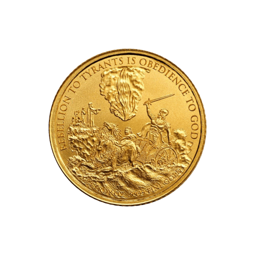 1/4 oz Mayflower Gold Round