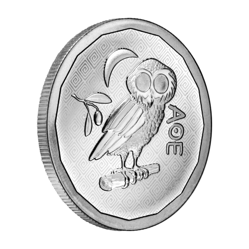 1 oz 2024 Saint Helena Athenian Owl Silver Coin | East India Company