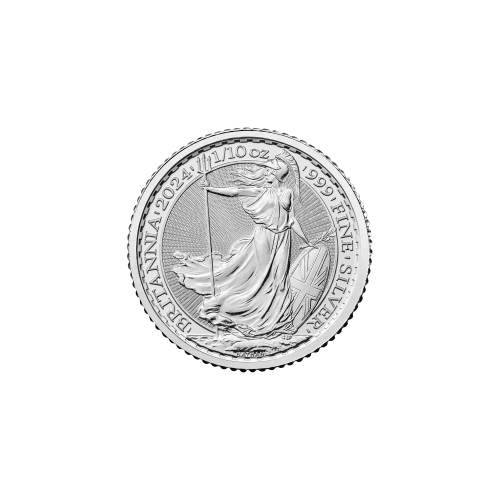Pièce 1/10 once d'argent Britannia 2024 | La Monnaie royale