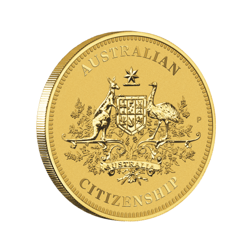 $1 2024 Australian Citizenship Bronze Coin in Card | Perth Mint