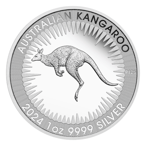 1 oz 2024 First Issue Australian Kangaroo King Charles III Silver Coin | Perth Mint
