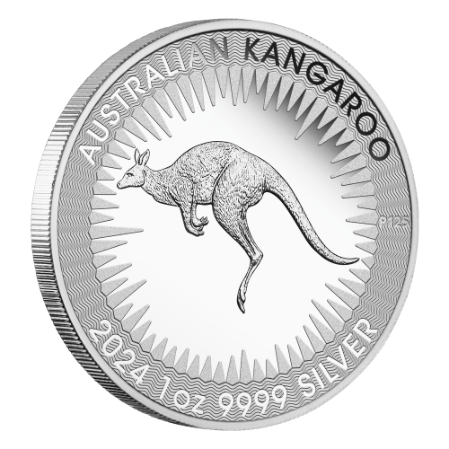 1 oz 2024 First Issue Australian Kangaroo King Charles III Silver Coin | Perth Mint
