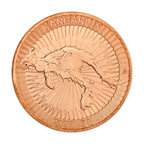 ⚠️Ponkun⚠️ 1 oz Zombucks World: Kangaruin Copper Round | Sunshine Minting