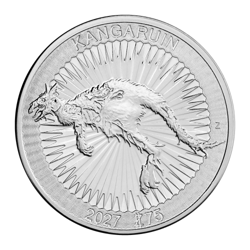 1 oz Zombucks World: Kangaruin Silver Round | Sunshine Minting