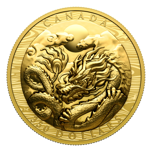 6 oz 2024 Lunar Year of the Dragon Gold Coin | Royal Canadian Mint