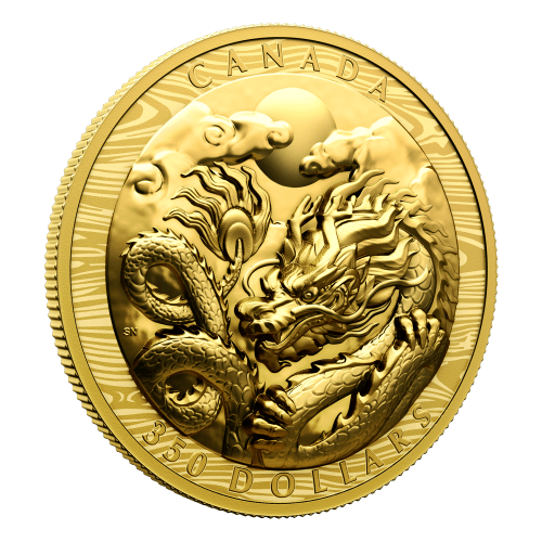 6 oz 2024 Lunar Year of the Dragon Gold Coin | Royal Canadian Mint