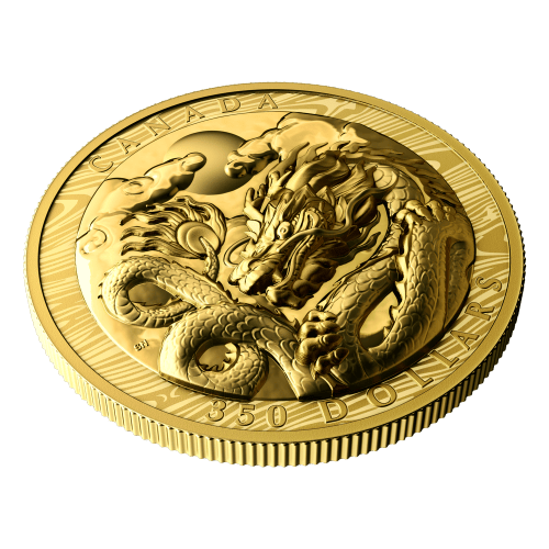 Pièce 6 onces en or Année lunaire du Dragon 2024 | Monnaie royale canadienne