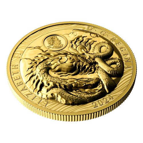 6 oz 2024 Lunar Year of the Dragon Gold Coin | Royal Canadian Mint