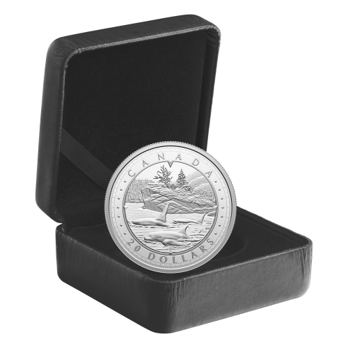 1 oz 2024 This is Canada Wondrous Waters: Pacific Coast Silver Coin | Royal Canadian Mint