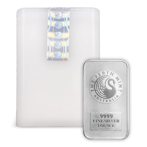 Tube of 20 x 1 oz Kangaroo Silver Bar | Perth Mint