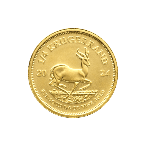 Pièce 1/4 once d'or Krugerrand 2024 | Rand Refinery