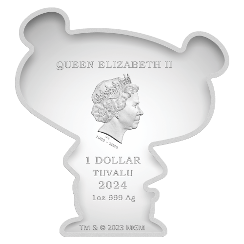 Pièce 1 once d'argent Frappées Mini Panthère rose 2024 | Monnaie de Perth