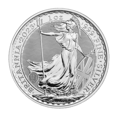 Tube of 25 x 1 oz 2023 Britannia: King Charles III Silver Coin | The Royal Mint