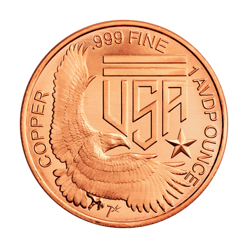 1 oz Indian Head Copper Round