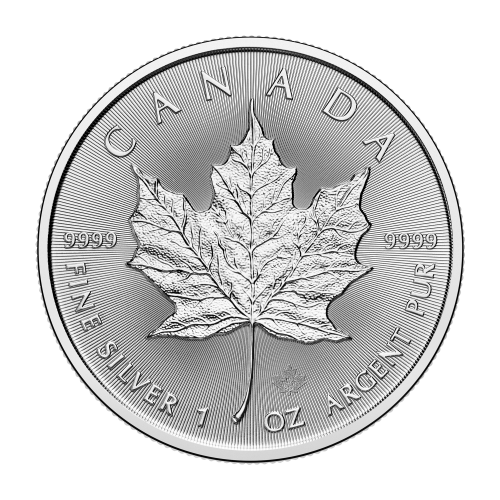 1 oz 2024 Canadian Maple Leaf Silver Coin | Royal Canadian Mint