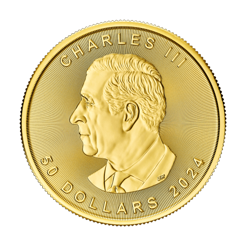 1 oz 2024 Canadian Maple Leaf Gold Coin | Royal Canadian Mint