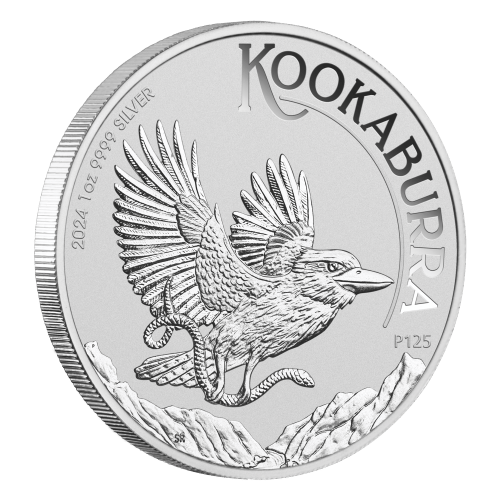 Pièce 1 once d'argent Kookaburra australien 2024 | Monnaie de Perth