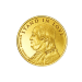 1/4 oz Benjamin Franklin Commemorative Gold Round