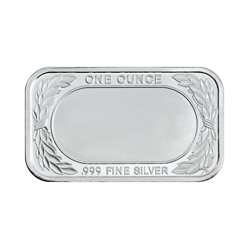 1 oz Valentine's Day: With Love Pink Colourized Silver Bar | Silvertowne Mint