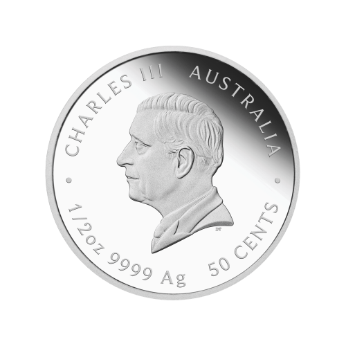Pièce 1/2 once d'argent Nouveaux-nés animaux australiens 2024 | Monnaie de Perth