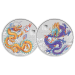 Set of 10 x 1/2 oz 2024 Lunar Year of the Dragon Silver Coins | Perth Mint