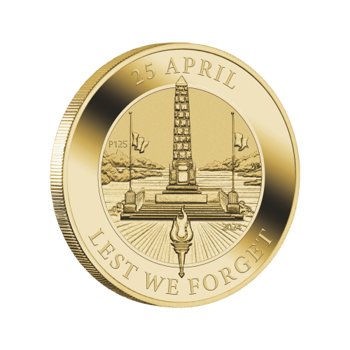 $1 2024 Anzac Day Bronze Coin in Card | Perth Mint