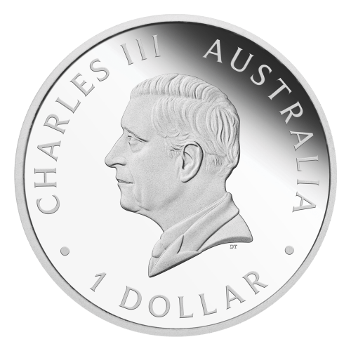 Pièce 1 once d'argent coloré Joyeux anniversaire 2024 | Monnaie de Perth