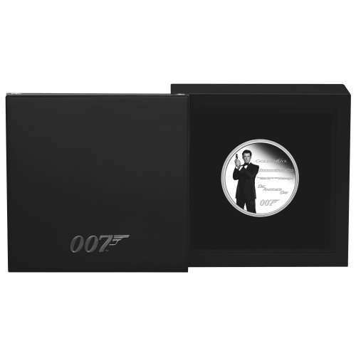 1 oz 2024 James Bond Legacy Series: 4th Issue Proof Silver Coin | Perth Mint