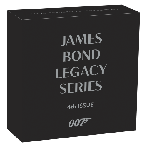 1 oz 2024 James Bond Legacy Series: 4th Issue Proof Silver Coin | Perth Mint