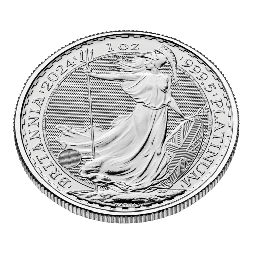Pièce 1 once de platine Britannia 2024 | La Monnaie royale