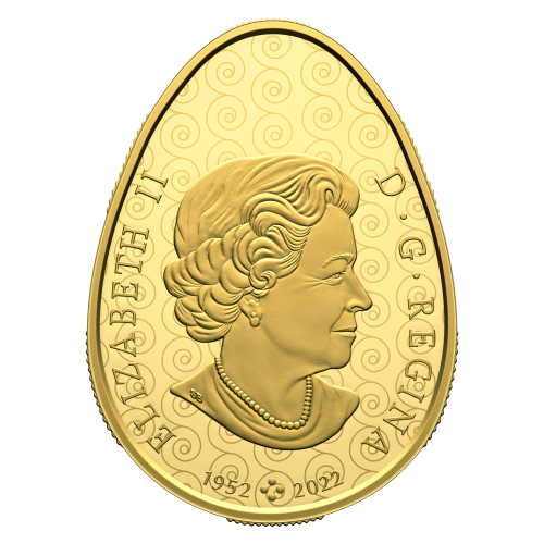 Pièce d'or en forme d’œuf Pyssanka 2024 | Monnaie royale canadienne